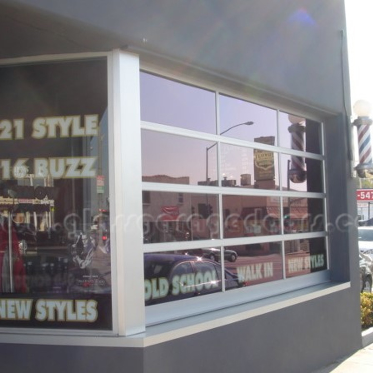 Energy-efficient bp Glass Garage Door installation in Hermosa Beach CA