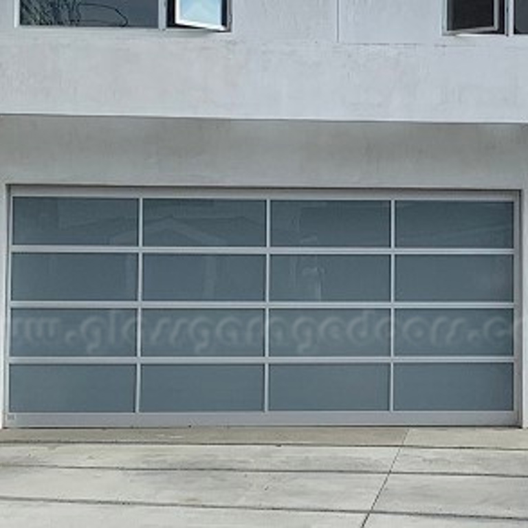Contemporary bp Glass Garage Door in Hermosa Beach CA 